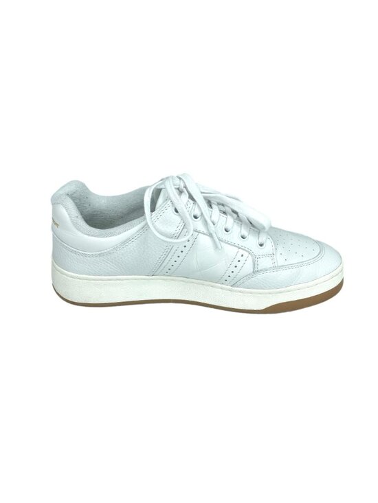 SAINT LAURENT SL/61 Low-Top White Leather Sneakers - US 10 main image 7